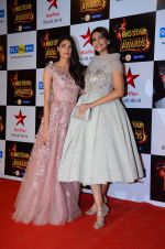 Athiya Shetty, Sonam Kapoor at Big Star Awards in Mumbai on 13th Dec 2015
